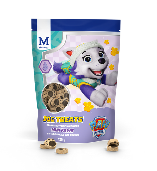 Montego Paw Patrol Peanut Butter Mini Paws 120g