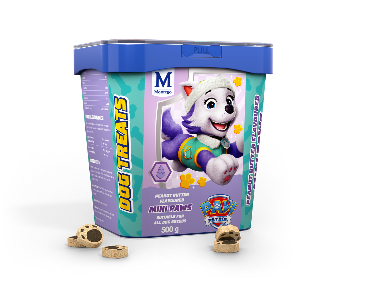 Montego Paw Patrol Peanut Butter Mini Paws 500g