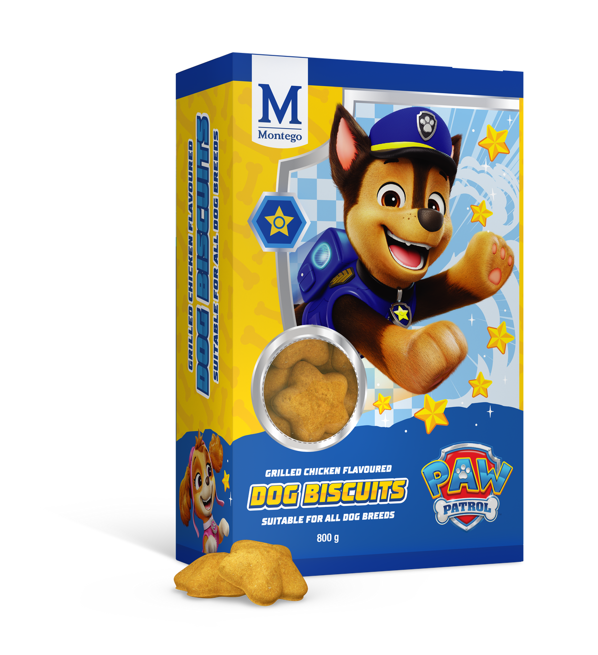 Montego Paw Patrol Grilled Chicken Flavour Biscuits 800g