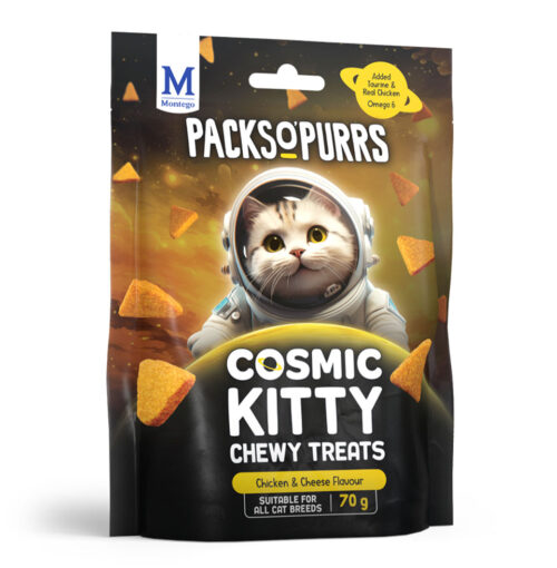 Montego Packs O' Purrs Chicken & Cheese 70g
