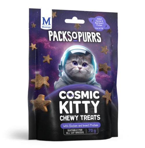 Montego Packs O' Purrs Chicken & Insect Protein 70g