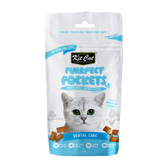 Kit Cat Purrfect Pockets - Dental Care 60g
