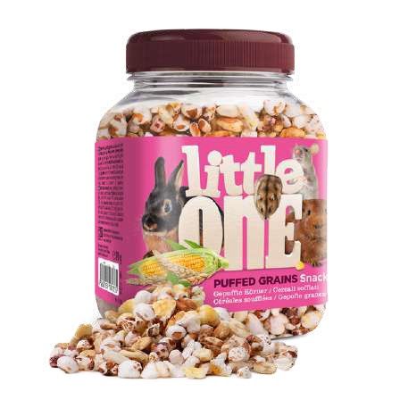 Little One Puffed Grains for Small Animals 70g