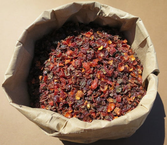 Honeyvale Herbs Rosehips Cut