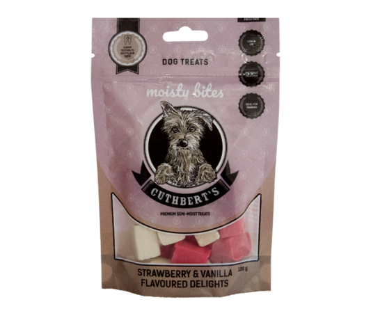 Cuthberts's Semi Moist Strawberry & Vanilla 120g