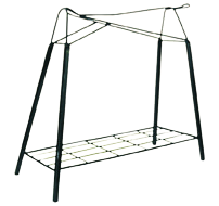 Trident Saddle Rack Stand