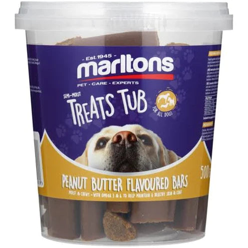 Marltons Semi Moist Peanut Butter Bars 500g