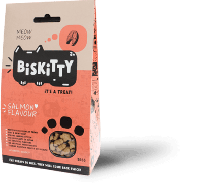 Biskitty Salmon Cat Treats 200g