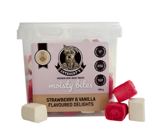 Cuthberts's Semi Moist Strawberry & Vanilla 500g