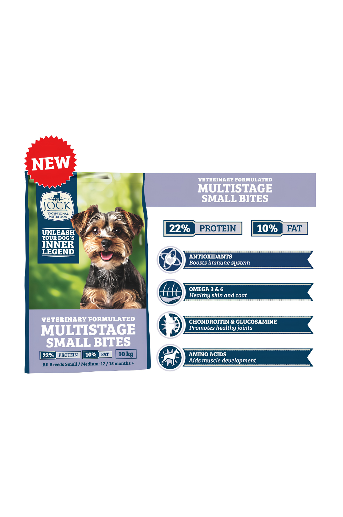 Jock Multistage Small Bites 5kg