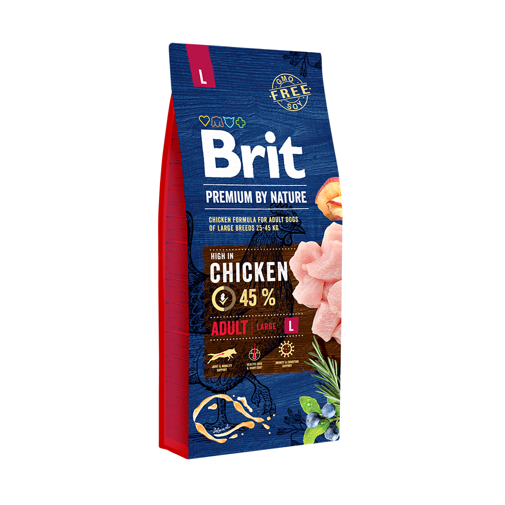 Brit Premium Dog Dry Food Adult Large