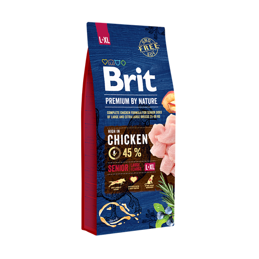 Brit Premium Dog Dry Food Senior Large & XLarge