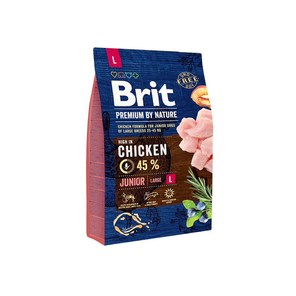 Brit Premium Dog Dry Food Junior Large