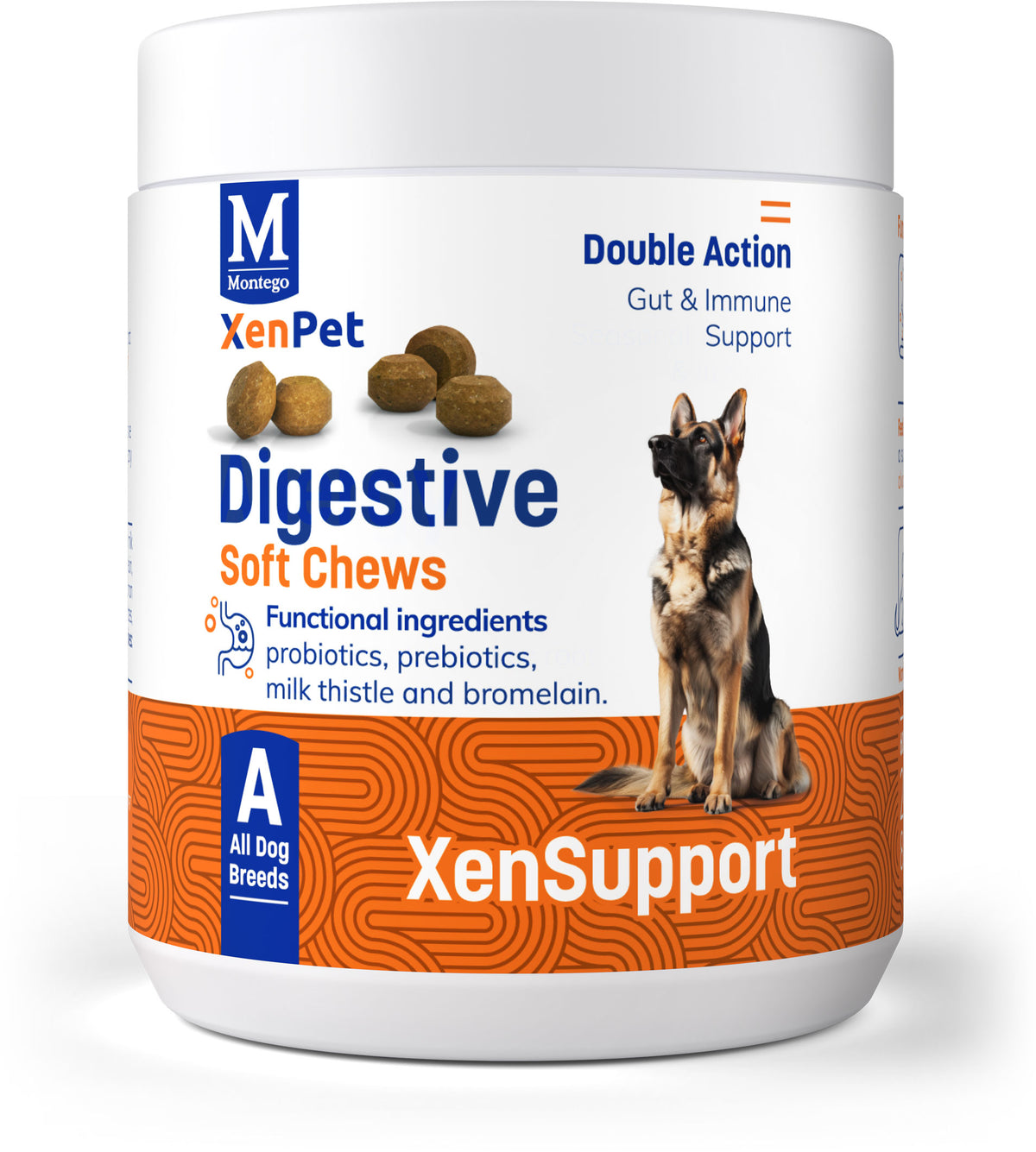 Montego Xenpet Chews Digestive 240g