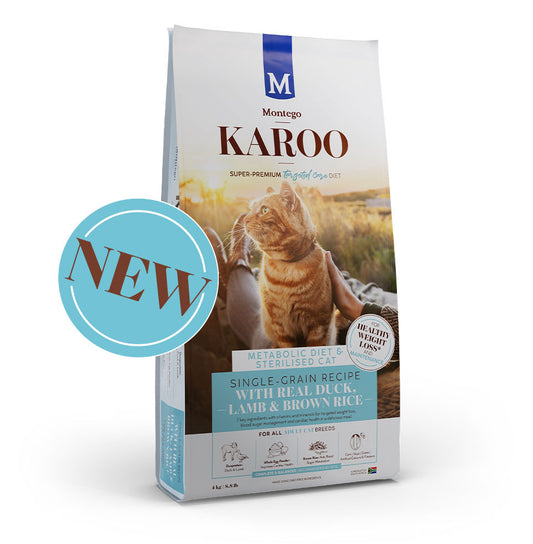 Montego Karoo Adult Cat Duck & Lamb (Metabolic & Sterilised) 2kg