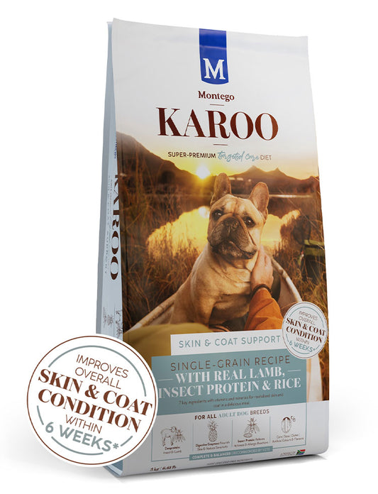 Montego Karoo Lamb & Insect Protein (Skin & Coat) 12kg