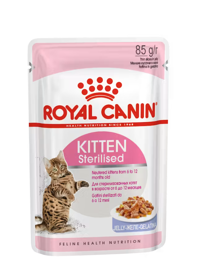 Royal Canin Kitten Sterilised in Jelly Pouch