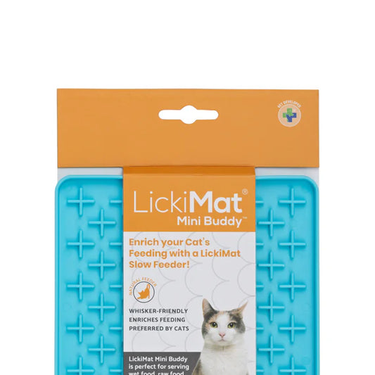 LickiMat Cat Mini Buddy Turquoise