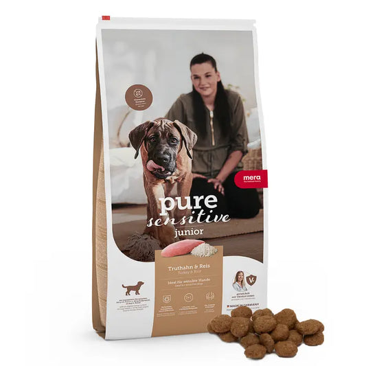 Mera Dog Sensitive Turkey & Rice Junior 12.5kg