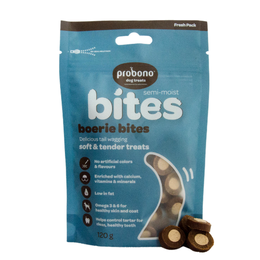 Probono Semi Moist Boerie Bites 120g