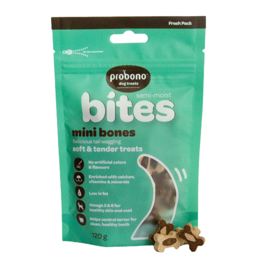 Probono Semi Moist Mini Bones 120g